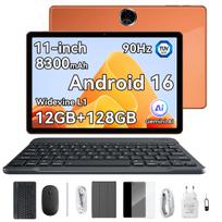 Blackview ZENO 5 Planšetė 11 colių 90Hz 32GB+128GB 8300mAh Android 16 TÜV SÜD Widevine L1 PC žaidimų planšetė 4G LTE 12+128 oranžinė
