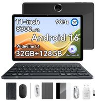 Blackview ZENO 5 Planšetė 11 colių 90Hz 32GB+128GB 8300mAh Android 16 TÜV SÜD Widevine L1 PC žaidimų planšetė 4G LTE 32+128 pilka