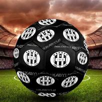 js Kabylie Indoor Soccer Ball Size 5 Colorful All Ages Machine Stitched PVC Competition Ready Durable High-Bounce