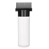 180ml Multicolor Empty Hair Comb Applicator Refillable Purpose Squeeze Bottle for Hair Coloring Hairdressing Styling Tools juoda