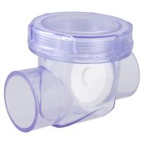 Lengvai montuojamas 50 mm PVC atbulinis vožtuvas atgalinio srauto prevencijos reikmėms A