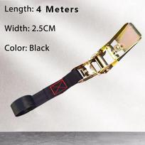 Outdoor Binding Straps With Ratchet Tensioner Self-Locking Binding Fixed Brake Rope Bundle Multi-Purpose 4M juoda