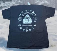 Fall Out Boy Goodbye NEW Concert T-Shirt Spirit Board XL Band Tour FOB NWT L