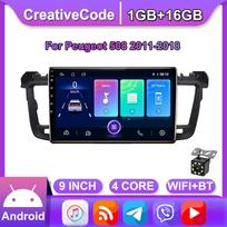 2Din Peugeot 508 2011-2018 Android Car Stereo Radio Multimedia Video Player Navigation GPS Head Unit Carplay 2+32GB 1+16GB