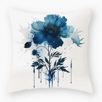 Nauja Nordic aukso lapų pagalvės užvalkalas Retro žali augalai Lengvas prabangus namų miego pagalvės užvalkalas Dėklas Super soft 45 * 45cm gray