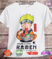 Naruto Ramen Shirt Shippuden Kakashi Itachi Anime Unisex Tee T-Shirt All Size 2XL