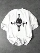 ONE PIECE Japan Anime Son Goku Men's Printed T-Shirt Summer Casual Short Sleeve Casual Clothing Boys Cotton T-Shirt M