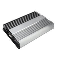 Car Audio Power Amplifier 90dB 10Hz‑30KHz Monoblock Amp Multiple Protection Silver Universal