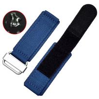 Nylon Canvas Watchband For Panerai PAM01118/01661/441 Sticky carbon fiber Wrist strap Large size Bracelet Accessories 24mm 26mm 24mm