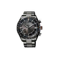 CITIZEN Kvarcinis Mechanizmas Titano Apyrankė Laikrodis Vyriški Laikrodžiai Juodas Ciferblatas CC3085-51E Black Dial