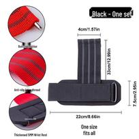 Weightlifting Wrist Wraps: Grip Strength Straps for Bench Press, Pull-up Assist, Deadlift, and Training Protection