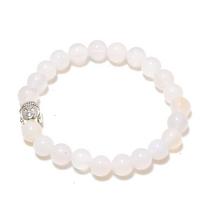 Natural Selenite Gemstone Handmade Cuff Adjustable ETC-9769