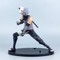 New Naruto Anime Figure 18cm Hatake Kakashi PVC Action Figure Model Doll car Ornaments Collections Toy Gifts