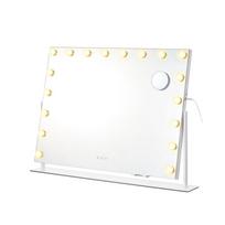 Kosmetinis veidrodis su LED apšvietimu ir įkrovimo lizdais, 60 x 80 cm