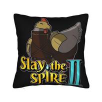 Slay The Spire 2 Games Pillow Covers Stuff Printing Cushion Cover Gift Throw Pillow Case Cover Living Room Multiple Sizes Peach skin 18*18(CM)-1Pcs