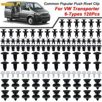 120x VW Transporter T4 T5 T6 Automobilio Apdailos Juostelių Tvirtinimo Sagtys Buferio Laikiklis Automobilio Variklio Apatinės Dalies Dangtelio Tvirtinimo Elementas Plastikiniai Pop-Up Kniedės China Mainland