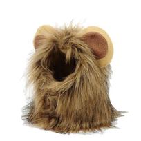 Cat Cosplay Dress Up Pet Hat Lion Mane for Cat Puppy Lion Wig Costume Party Decoration Halloween Christmas Pet Supplies (Brown,S) ruda