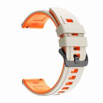 22mm Rubber Strap For Huami Amazfit BALANCE 2/GTR 4 3Pro 2e Watch Band For Amazfit Stratos 3 2 2s/Bip 6 5 Correa Sport Wristband 1PCS 22MM white