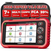 LAUNCH X431 CRP123I V3.0 Elite diagnostikos įrankiai OBD2 profesionalus automobilio OBD2 skaitytuvas visą gyvenimą nemokamas atnaujinimas 5" Battery Powered