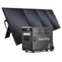 SolarPlay 3600W LiFePO4 Portable Power Station with 400W Foldable Solar Panel Fast Charging Kit 3600w 3840WH US
