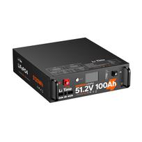 LiTime 48V(51.2V)100Ah ComFlex Edition Server Rack LiFePO4 Battery with CAN/RS485 Communication US EU AU JP CA Stock 51.2V 100 Ah