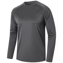 Men's Casual Sports Lightweight Quick-drying Long-sleeved Base Layer Top L