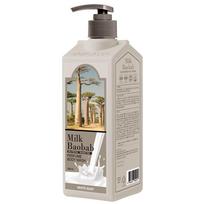 MILK BAOBAB Kvepalai kūno prausimuisi baltas muilas 500ml 500ml × 1 piece