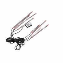 Motorcycle LED Lights Kits, IP68 Water tight Ambient Light, APP Control RGB Illusion Motorcycle Decorative Light Music