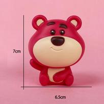 Hello Kitty Action Figure Toys Dolls Model Ornament Desktop Sanrio Kuromi Melody Cinnamoroll Kids Birthday Gifts Cake Decoration