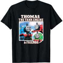 Thomas & Friends - Thomaso, lokomotyvo ir draugų vintažiniai marškinėliai S juoda