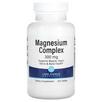 Lake Avenue Nutrition, Magnio kompleksas, 300 mg, 250 tablečių