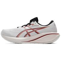 ASICS GEL CUMULUS 28 Cushioning Abrasion Resistant Breathable Lightweight Running Shoes Men's White 1011C269-200 45 gray