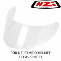 NZI SYMBIO Pilno veido šalmo stiklas HD Pakeitimas white