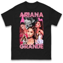 Ariana Grande Pink Sparkle Bootleg Mens T Shirt Womens Tops Tees L