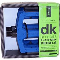 Pedalai DK BMX, 1/2 CR-MO ašis (mėlyni)