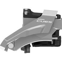 Priekinis pavarų perjungiklis Shimano CUES P-FD-U4000-L // 2x9/10-speed, Double Top Swing, 28.6/31.8/34.9 mm