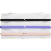 Puma Galvos Juosta AT Sportbands Womens Pack Black Pink Purple 053491 06