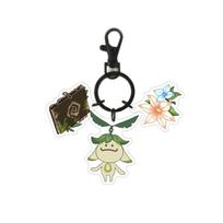 Cute Aranara Keychain From Genshin Impact Durable And Lightweight Bag Pendant For Unisex Arayuta