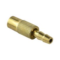 Dual-Bar Car Tire Valve Air Pump Connector HC3 beige