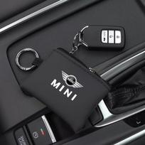 Car Leather Key Case Keychain Mini Storage Bag Auto Accessories For MINI Cooper R56 F56 R50 JCW Cabrio Aceman Countryman Clubman juoda