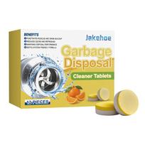 12pcs Sink Cleaning Tablets Extra-Strength Garbage Disposal Cleaner Fresh Scent Removing Residue Bathroom Kitchen Accessories 1pc gray