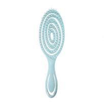 2pc Hair Styling Comb Set Spiral Shape Large Curved Comb Made of Straw Material Suitable for Hair Detangling and Styling Use One Size mėlyna