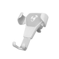 JTA5   Svorio jėga veikiantis automobilinis telefono laikiklis tvirtinamas prie ventiliacijos grotelių Mobiliojo telefono laikiklis Fiat Abarth 595 Abarth 500 Abarth 124 Spider Automobilio priedai balta