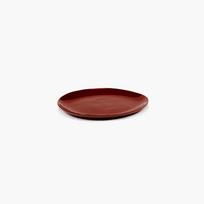 SERAX La Mere Venetian Red Stoneware Dinner Plate venecijos raudona spalva