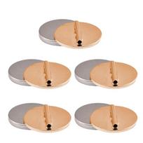 1/5pcs Magnetic Metal Pin Brooch Converter Harm Free Clothing Magnet Buckle Brooch Converter for Scarf Clasp Name 1pc auksas