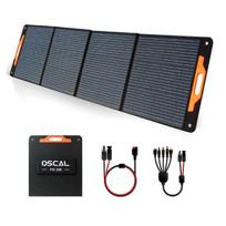 Oscal PM200 Pro Solar Panel 200W Power Station Outdoor Camping EU US Warehouse Free Shipping for All Oscal Power Station 200W Monocrystalline Silicon 150W-200w 4