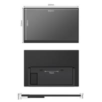 14''  60Hz Portable Gaming Monitor, FHD IPS, HDR, Type-C, Second Touch Screen, Travel-Friendly, Compatible with Laptops & Switch B141-SZF06L1-T (Touch)