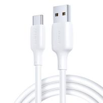 Shanze 3A USB-A į USB-C greito įkrovimo duomenų kabelis