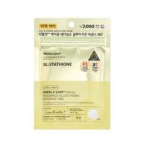VT Reedle Shot Facial Radiance Glutathione Essence Pad 8 Sheets – Brightening Glow Toner Pad for Radiant Skin