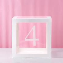 Versatile Transparent Balloon Packaging Box For Baby Shower And Wedding Decor 4